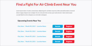 American Lung Association – Fight For Air Climb